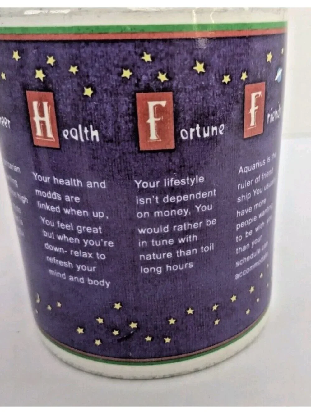 Zodiac Aquarius Mug - The Water Bearer - Astrological Sign Coffee Cup - Picture 2 of 4